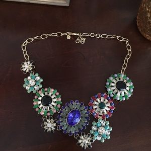 J. Crew Factory Lattice Multi Colored Necklace